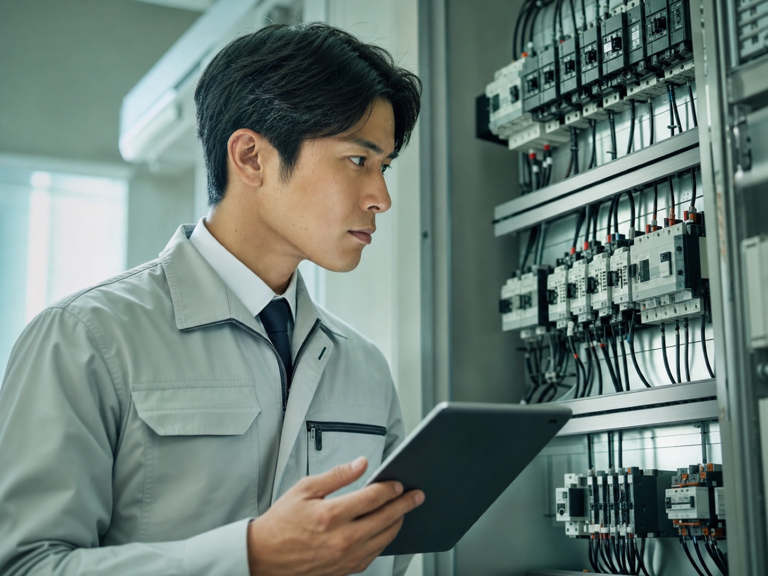 電気設備の点検イメージ